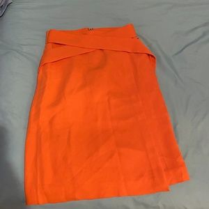 Orange skirt
